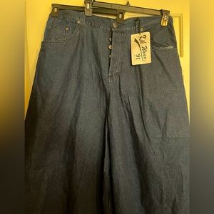 Kik wear 91 skater jeans !! Huge wide leg! Dark wash